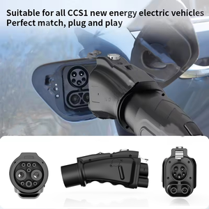 Adaptador de Carga CA GB T a CCS1 para Tesla, Polestar 2, <span class=keywords><strong>Volvo</strong></span> <span class=keywords><strong>XC40</strong></span>, Carga en Estaciones Públicas de Vehículos Eléctricos Chinas, IP65 - Product Image 4