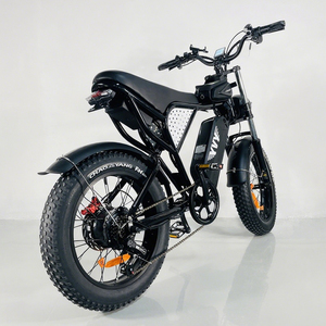 จักรยานไฟฟ้า Q20 Mtb ขนาด 20 นิ้ว 48v 20ah ยางใหญ่ สำหรับปั่นบนทางวิบาก ทางเรียบในเมือง จักรยานเสือภูเขาไฟฟ้าความเร็วสูงสำหรับผู้ใหญ่ Q20 Q20 E Bike Ebike E-Bike Bicy - Product Image 1