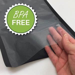 Sacchetto sottovuoto senza BPA un lato trasparente un altro lato nero per sacchetti sigillanti sottovuoto salva cibo - Product Image 4