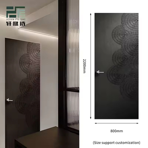 Panneaux de surface de <span class=keywords><strong>porte</strong></span> intérieure gravés en 3D de luxe à motif soleil pour projets résidentiels et commerciaux haut de gamme - Product Image 1