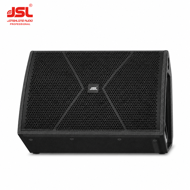 JSL 12 Inch Stage Monitor Speaker Passive Floor Monitor Loudspeaker PA Speaker for Live Band Concert DJ Sound System