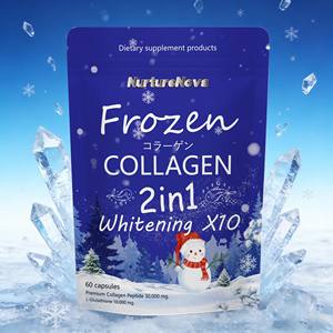 Grensoverschrijdende <span class=keywords><strong>export</strong></span> VROZEN COLLAGEN <span class=keywords><strong>CAPSULES</strong></span> 60 <span class=keywords><strong>capsules</strong></span> Voedingssupplement Bronfabriek Directe verkoop Ondersteuning OEM - Product Image 1