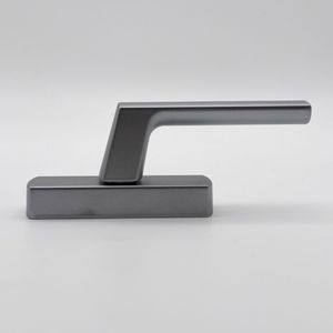 Poignée de fenêtre espagnole européenne avec fourche, longueur de 25 mm à 55 mm en option, pour fenêtres à battants en aluminium ou PVC - Product Image 1