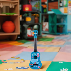 Vente en gros Jouet électronique de guitare <span class=keywords><strong>basse</strong></span> pour enfants Instruments de musique pour bébés avec fonctions d'apprentissage Batterie fournie Modèle importateur - Product Image 5