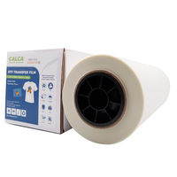 Stock Espagne CALCA Pro Film DTF en Rouleau Premium 11,8 po X 328 pi / 30 cm X 100 m Pelliculage À Chaud Films DTF Simple/Double Face