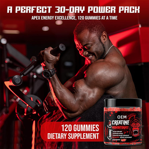 Creatine monohydrate gummies สร้างกล้ามเนื้อ Creatine gummies พลังงานสำหรับการเจริญเติบโตของกล้ามเนื้อ - Product Image 5