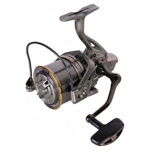 Carrete de Pesca Giratorio NGK con 17+1BB, Carrete de Aleación de Aluminio y Nylon, Cuerpo de Plástico, Relación de Engranajes 4.8:1, Mano Izquierda, Gris, Señuelo Artificial, Pesca en Lago y Arroyo - Product Image 5