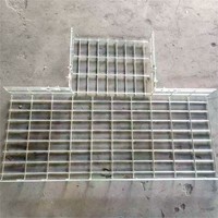 Supports de fixation pour système de cheminée de câbles en treillis métallique suspendu au plafond en acier inoxydable, avec revêtement anti-corrosion, pour applications ouvertes