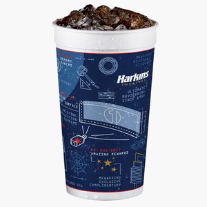 Vasos para Bebidas de Cine, Vaso Térmico para Cine, Vaso de 32oz para Estadio con Tapa y Pajita - Product Image 2