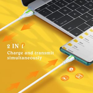 LDNIO LS571 <span class=keywords><strong>más</strong></span> <span class=keywords><strong>barato</strong></span> V8 tipo C carga 1m 2M 2.4A Cable DE DATOS USB de carga rápida Cable de teléfono móvil - Product Image 4