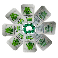 Pochette de recharge liquide transparente écologique Doypack 200ml 250ml 300ml 380ml avec bec de calibre 1.6cm pour jus et bière