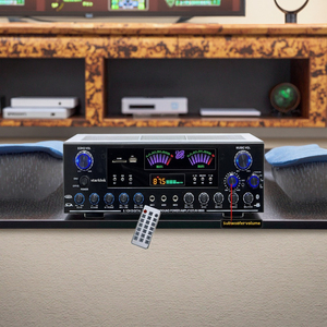 Amply âm thanh gia đình AV-9898 Cannon, 5.1 kênh, 500W*2+200W âm thanh vòm + 300W loa siêu trầm, kim loại bền, thụ động độc lập - Product Image 2