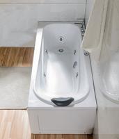 Baignoire de massage intérieure pour adultes CE Italie, petite baignoire économique pour une personne, jet de surf, bulles, bain à remous, vasca da bagno