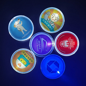 Led ánh sáng huy hiệu Tình Yêu sao Quảng cáo hoạt động sáng tạo quà tặng 5cm vòng huy hiệu đèn flash huy chương Huy hiệu LED - Product Image 3