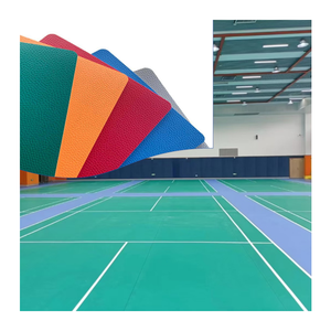 Sıcak satış geçmeli yer karoları köpük 24x24 gerflor taraflex badminton spor döşeme lüks vinil tahta döşeme birbirine