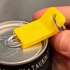Ouvre-boîte multifonctionnel pour boissons avec porte-clés - Outil d'ouverture rapide, sûr et sans rayures, parfait pour la maison, la cuisine, le <span class=keywords><strong>camping</strong></span> - Product Image 1