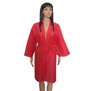 Hygienic Medical Mehrere Farben Kurzarm Vlies Einweg Friseur Kimonos Spa Massage - Product Image 4