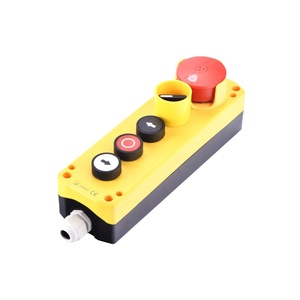 Estación de inspección de plástico eléctrico, botón remoto de 12V/220V, voltaje máximo de 10A, corriente máxima, nivel IP65, grúa de 22mm - Product Image 1