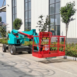 Plateforme élévatrice électrique à flèche télescopique Longqing TB11E-TB22E 20,2 m 4x4 avec double capacité de <span class=keywords><strong>charge</strong></span> et portée de 4,5 à 11,8 m - Product Image 5
