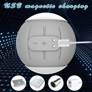 Masturbatore Maschile Vibrante a Forma di Palla, 10 Modalità di Vibrazione, Guaina Rimovibile in TPE, Impermeabile, Giocattolo Sessuale per Uomini - Product Image 1