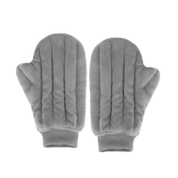 Mitaines chauffantes personnalisées en lin pour micro-ondes avec logo, douces et moelleuses, pour thérapie par compresse chaude ou froide, soulagement de l'arthrite, cadeau spa