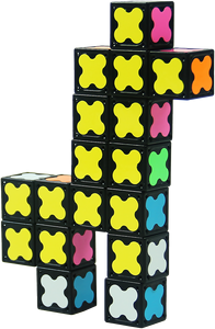 כובעי ספינר אצבעות <span class=keywords><strong>LED</strong></span> בעיצוב קובייה מגנטית, צעצוע פלסטיק לילדים בגילאי 8-13, ידידותי לסביבה ונייד - Product Image 4