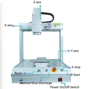 Distributore <span class=keywords><strong>CNC</strong></span> a 3 assi con servomotore e cuscinetto per la pulizia del <span class=keywords><strong>Plasma</strong></span> e l'erogazione della colla nella produzione di elettronica - Product Image 2