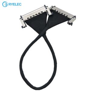 Jae Mikro-Koaxial-Schirmkabel LVDS Pitch EDP PE51 Stecker auf RE51 Stecker 51-polig 0,5mm Elektronik 24-40AWG 20cm ROHS REACH RY - Product Image 3