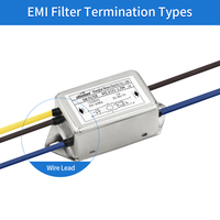 Filter Daya Universal AC Minen Bersertifikasi CE RoHS Seri ME200/220 250V Pemurni Kebisingan Daya untuk Peralatan Instrumen