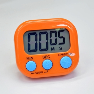Minuteur de cuisine numérique magnétique multifonctionnel avec alarme sonore et affichage LED pour la cuisson, la douche, la pâtisserie, chronomètre, outils et gadgets - Product Image 5