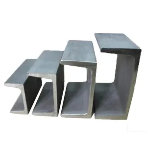 ASTM A36 Galvanized cold formed section steel structural C shape profile channel steel strut Slotted C U Z beam C steel purlin