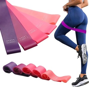 Chất Lượng Cao Sinh Thái Thân Thiện Với Yoga Đàn Hồi Resistance Bands Latex Yoga Ban Nhạc Hip Tập Thể Dục Resistance Bands Thiết Lập của 5 Cho Tập Thể Dục - Product Image 4