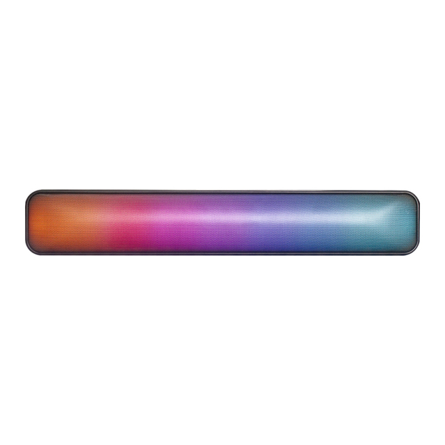 M Dual 4 Inch Bluetooth Portable Speaker Soundbar Multimedia Stereo Surround Wireless Speaker with Rgb Led Flashing Light