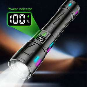 Lampe torche tactique LED WOSEN super lumineuse en alliage d'aluminium, étanche IP54, à focalisation réglable, avec batterie 18650 - Product Image 3