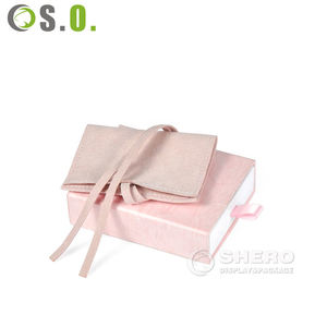 Caja de Papel para Joyería Elegante Personalizada, Diseño de Caja de Regalo para Joyería de Moda, Caja de Papel Premium para Collares con Bolsa Interior - Product Image 1