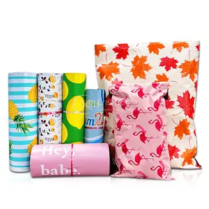 ZGCX sacs de courrier à motif Floral, grand sac de couleur Orange, vêtements mignons, personnalisés, vente en gros