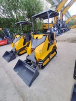 Gate-Ready MT02 1T 0,03m³ Minibagger für Zaunpfahl-Lochbohrungen auf dem Bauernhof und für die Wartung von Entwässerungskanälen in Obstgärten