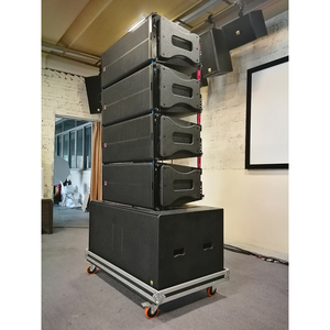 Dual 12 Inch 2 Ways Line Speaker Professional Sound <b>System</b> P-212 Outdoor Sound <b>System</b> Professional P-212 - Product Image 2