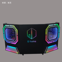Écran d'affichage à LED de table de cabine de DJ d'installation rapide portative d'intérieur d'OEM Écran numérique créatif personnalisé pour l'événement d'étape
