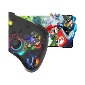 Transparent <strong>Game</strong> <strong>Controller</strong> for Switch Pro Wake-up Vibration Gaming <strong>Joystick</strong> with Motor Feature - Product Image 6