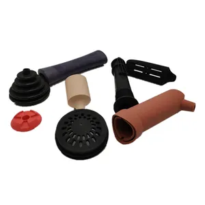 Silicone craft stopper handle sleeve rubber parts rubber hoses tubes silicone pads toolling mold OEM ODM manufacturer