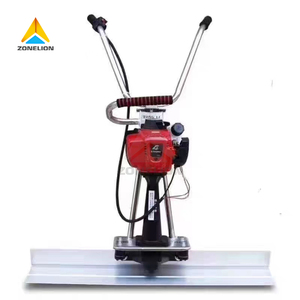 ไวเบรเตอร์คอนกรีตสำหรับเครื่องยนต์เบนซินแบบมือกดพร้อมมอเตอร์ปรับระดับไม้บรรทัดสเตนเลสประสิทธิภาพสูง - Product Image 1