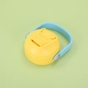 Botella de Agua Aislada para Niños de 12oz/18oz, Taza Antiderrames para Niños Pequeños con Pajitas y Tapas, Botella Aislada al Vacío de Acero Inoxidable para Niños - Product Image 6