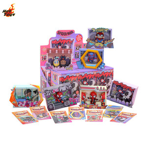 <span class=keywords><strong>POP</strong></span> Mart Hot Toys Sipi-dder-<span class=keywords><strong>Man</strong></span>: Across the Spdideer-Verse Blind Box Mini Figurine PVC Anime Modèle Artisanal de <span class=keywords><strong>Collection</strong></span> - Product Image 2