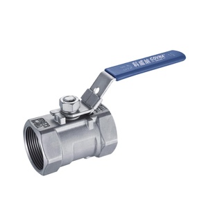 Vente de liquidation B2B COVNA : Vanne à boisseau sphérique 3 voies en acier inoxydable pour températures moyennes, 1000 WOG PSI, DN40 DN50, UPVC/Laiton/Acier inoxydable - Product Image 1