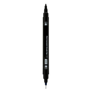 Marcadores Permanentes de Doble Punta NOVISON, 4 Colores, Ancho de Escritura de 0.5/1mm, a Base de Aceite, Escritura Suave para CD/DVD, Uso en Oficina - Product Image 2