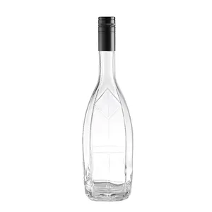 Cheap Price 250ml 375 Ml Wine Spirit Alcohol Liquor Glass Bottles