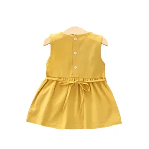Hao Baby Big Sale Summer Two Piece Children New Born Girl Clothing Sets Kids Shorts Princess Dress Suit
