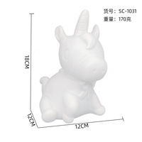 Populaire : Tirelire licorne DIY en résine à couler, artisanat fait main pour enfants et adultes, ours de Noël, Saint-Valentin