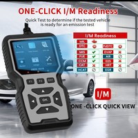 Herramienta de Diagnóstico de Fallas de Automóviles V519, Lector de Códigos OBD2 OLIVER, Herramienta Portátil de Mano para Eliminar Códigos de Error